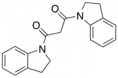 1,3-Di(2,3-dihydro-1H-indol-1-yl)-1,3-propanedione
