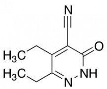 5,6-Diethyl-3-oxo-2,3-dihydropyridazine-4-carbonitrile