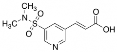 3-[5-(dimethylsulfamoyl)pyridin-3-yl]prop-2-enoic acid