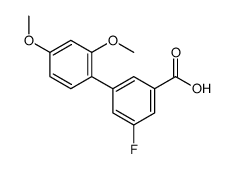 3-(2,4-Dimethoxyphenyl)-5-fluorobenzoic acid