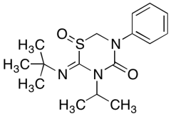 2-[(1,1-Dimethylethyl)imino]tetrahydro-3-(1-methylethyl)-5-phenyl-4H-1,3,5-thiadiazin-4-on