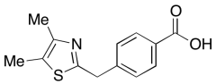 4-[(4,5-Dimethyl-2-thiazolyl)methyl]-benzoic Acid