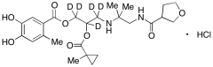 4,5-Dihydroxy-2-methylbenzoic Acid 3-[[1,1-dimethyl-2-[[(tetrahydro-3-furanyl)carbonyl]ami