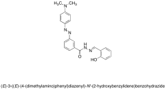(E)-3-((E)-(4-(Dimethylamino)phenyl)diazenyl)-N'-(2-hydroxybenzylidene)benzohydrazide
