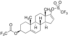 (3S,10R,13S)-10,13-dimethyl-17-(trifluoromethylsulfonyloxy)-2,3,4,7,8,9,10,11,12,13,14,15-