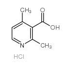 2,4-Dimethylpyridine-3-carboxylic acid hydrochloride