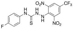 2-[2,6-Dinitro-4-(trifluoromethyl)phenyl]-N-(4-fluorophenyl)hydrazinecarbothioamide