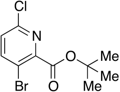 1,​1-​Dimethylethyl Ester 3-​Bromo-​6-​chloro-​2-​Pyridinecarboxylic Acid