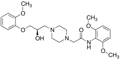 (R)-N-(2,6-Dimethoxyphenyl)-2-(4-(2-hydroxy-3-(2-methoxyphenoxy)propyl)piperazin-1-yl)acet