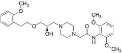 (R)-N-(2,6-Dimethoxyphenyl)-2-(4-(2-hydroxy-3-(2-methoxyphenethoxy)propyl)piperazin-1-yl)a