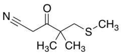 4,4-dimethyl-5-(methylsulfanyl)-3-oxopentanenitrile