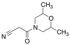 3-(2,6-dimethylmorpholin-4-yl)-3-oxopropanenitrile