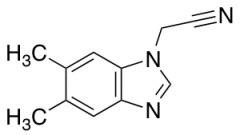 2-(5,6-dimethyl-1H-1,3-benzodiazol-1-yl)acetonitrile