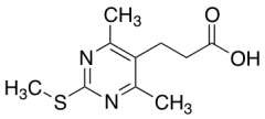 3-[4,6-Dimethyl-2-(methylsulfanyl)pyrimidin-5-yl]propanoic Acid