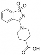 1-(1,1-Dioxo-1,2-benzothiazol-3-yl)piperidine-4-carboxylic Acid