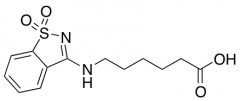 6-[(1,1-Dioxo-1,2-benzothiazol-3-yl)amino]hexanoic Acid
