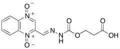 2-[(1,4-Dioxido-2-quinoxalinyl)methylene]hydrazinecarbonyl-oxy-propanoic Acid
