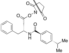 (R)-2,5-Dioxopyrrolidin-1-yl 2-(4-isopropylbenzamido)-3-phenylpropanoate