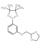 3-((1,3-Dioxolan-2-yl)methoxy)phenylboronic acid, pinacol ester