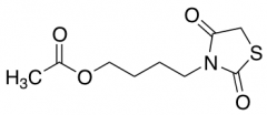 4-(2,4-dioxo-1,3-thiazolidin-3-yl)butyl acetate