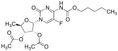 N-[1-(2,3-di-O-acetyl-5-deoxy-&alpha;-D-ribofuranosyl)-5-fluoro-1,2-dihydro-2-oxo-4-py
