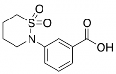 3-(1,1-Dioxido-1,2-thiazinan-2-yl)benzoic Acid
