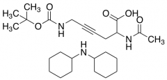 DL-2-Acetamido-6-(boc-amino)-4-hexynoic Acid DCHA