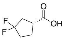 (R)-3,3-Difluorocyclopentanecarboxylic Acid