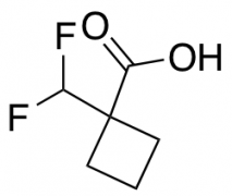 1-(difluoromethyl)cyclobutane-1-carboxylic acid