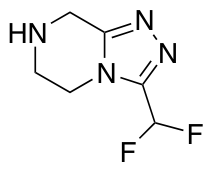 3-(difluoromethyl)-5H,6H,7H,8H-[1,2,4]triazolo[4,3-a]pyrazine