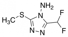 3-(difluoromethyl)-5-(methylthio)-4H-1,2,4-triazol-4-amine