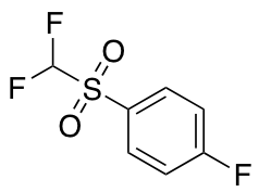 1-difluoromethanesulfonyl-4-fluorobenzene