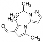 2,5-Dimethyl-1-[1-(propan-2-yl)-1H-pyrazol-5-yl]-1H-pyrrole-3-carbaldehyde