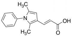3-(2,5-Dimethyl-1-phenyl-1H-pyrrol-3-yl)prop-2-enoic acid