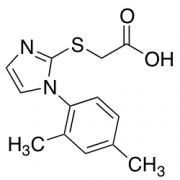 2-{[1-(2,4-Dimethylphenyl)-1H-imidazol-2-yl]sulfanyl}acetic Acid