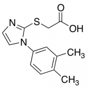 2-{[1-(3,4-Dimethylphenyl)-1H-imidazol-2-yl]sulfanyl}acetic Acid