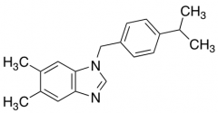 5,6-Dimethyl-1-{[4-(propan-2-yl)phenyl]methyl}-1H-1,3-benzodiazole