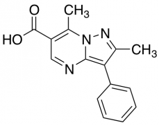 2,7-Dimethyl-3-phenylpyrazolo[1,5-a]pyrimidine-6-carboxylic Acid