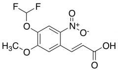 3-[4-(Difluoromethoxy)-5-methoxy-2-nitrophenyl]prop-2-enoic Acid