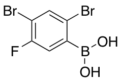 2,4-Dibromo-5-fluorophenylboronic Acid