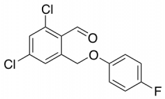 2,4-Dichloro-6-(4-Fluoro-Phenoxymethyl)-Benzaldehyde