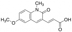 (2E)-3-(6-Methoxy-1-methyl-2-oxo-1,2-dihydroquinolin-3-yl)prop-2-enoic Acid