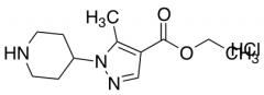 Ethyl 5-Methyl-1-(piperidin-4-yl)-1H-pyrazole-4-carboxylate Hydrochloride