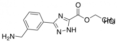 Ethyl 3-[3-(Aminomethyl)phenyl]-1H-1,2,4-triazole-5-carboxylate Hydrochloride