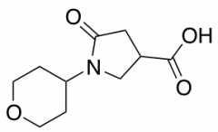 5-Oxo-1-(tetrahydro-2H-pyran-4-yl)pyrrolidine-3-carboxylic Acid