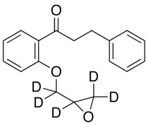 2&rsquo;-(2,3-Epoxypropoxy)-3-phenylpropiophenone-d5
