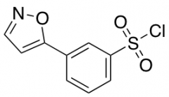 3-(1,2-oxazol-5-yl)benzene-1-sulfonyl chloride