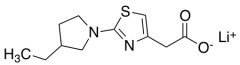 Lithium(1+) Ion 2-[2-(3-Ethylpyrrolidin-1-yl)-1,3-thiazol-4-yl]acetate