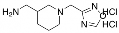[1-(1,2,4-Oxadiazol-3-ylmethyl)piperidin-3-yl]methanamine dihydrochloride