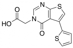 2-[4-Oxo-5-(thiophen-2-yl)-3H,4H-thieno[2,3-d]pyrimidin-3-yl]acetic acid